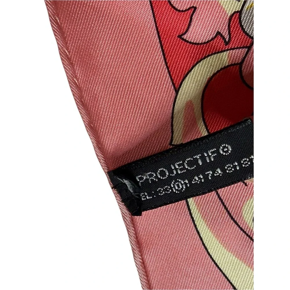 Vintage Projectif Silk Scarf Commemorative CFM Power of Flight Aviation History